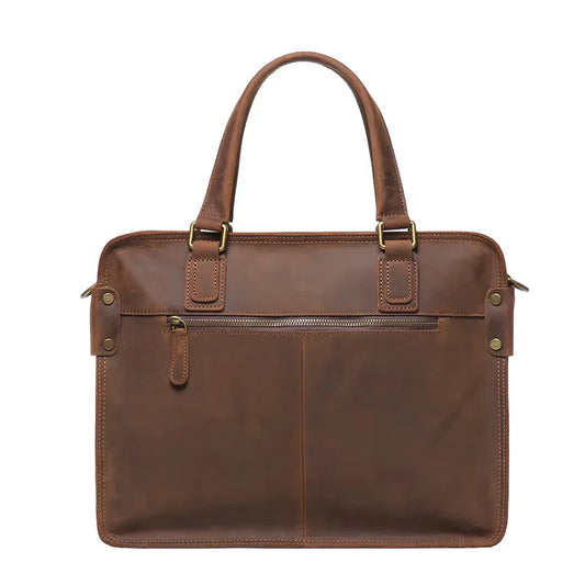 The Viggo Briefcase | Genuine Leather Messenger Bag-1