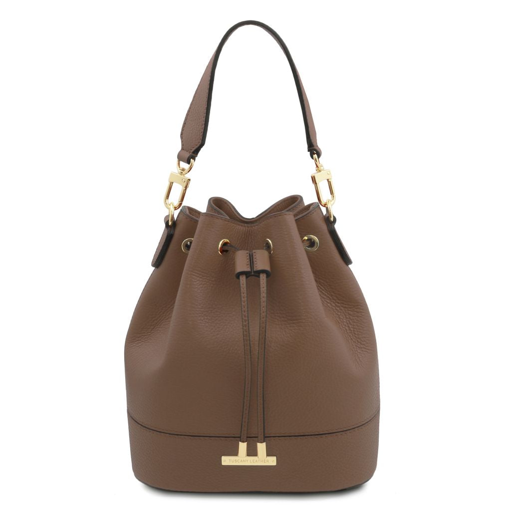 TL Bag - حقيبة دلو جلدية