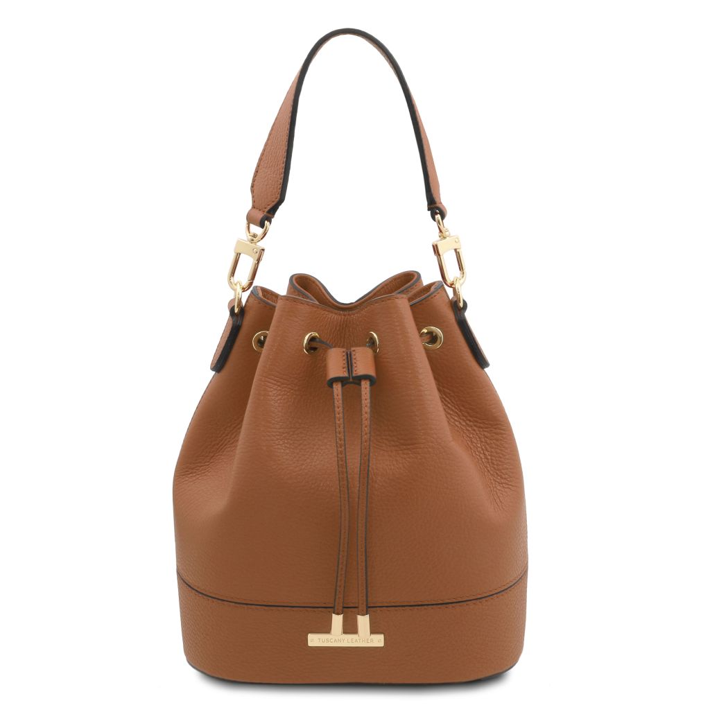 TL Bag - حقيبة دلو جلدية