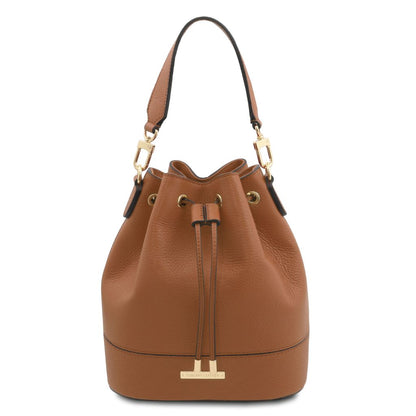 TL Bag - حقيبة دلو جلدية