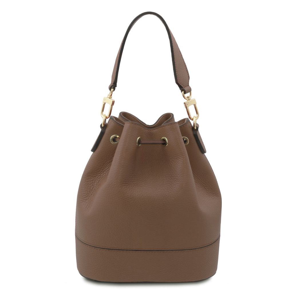 TL Bag - حقيبة دلو جلدية