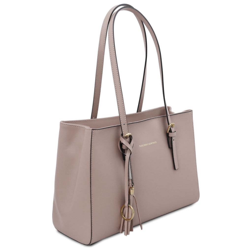 TL Bag - حقيبة كتف جلدية
