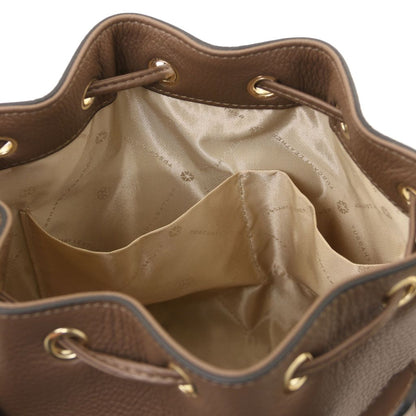 TL Bag - حقيبة دلو جلدية