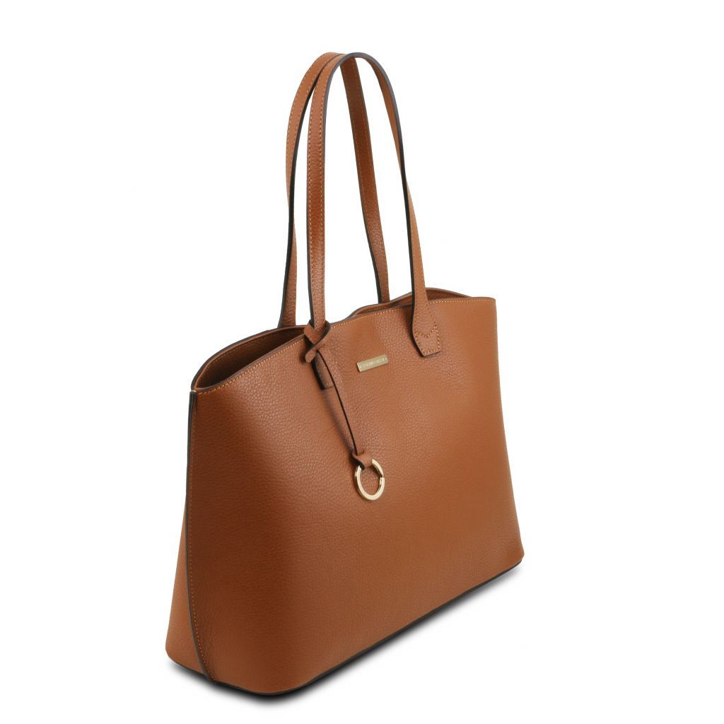 TL Bag - حقيبة تسوق جلدية