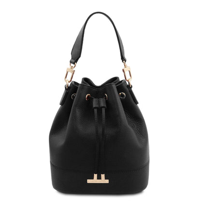 TL Bag - حقيبة دلو جلدية