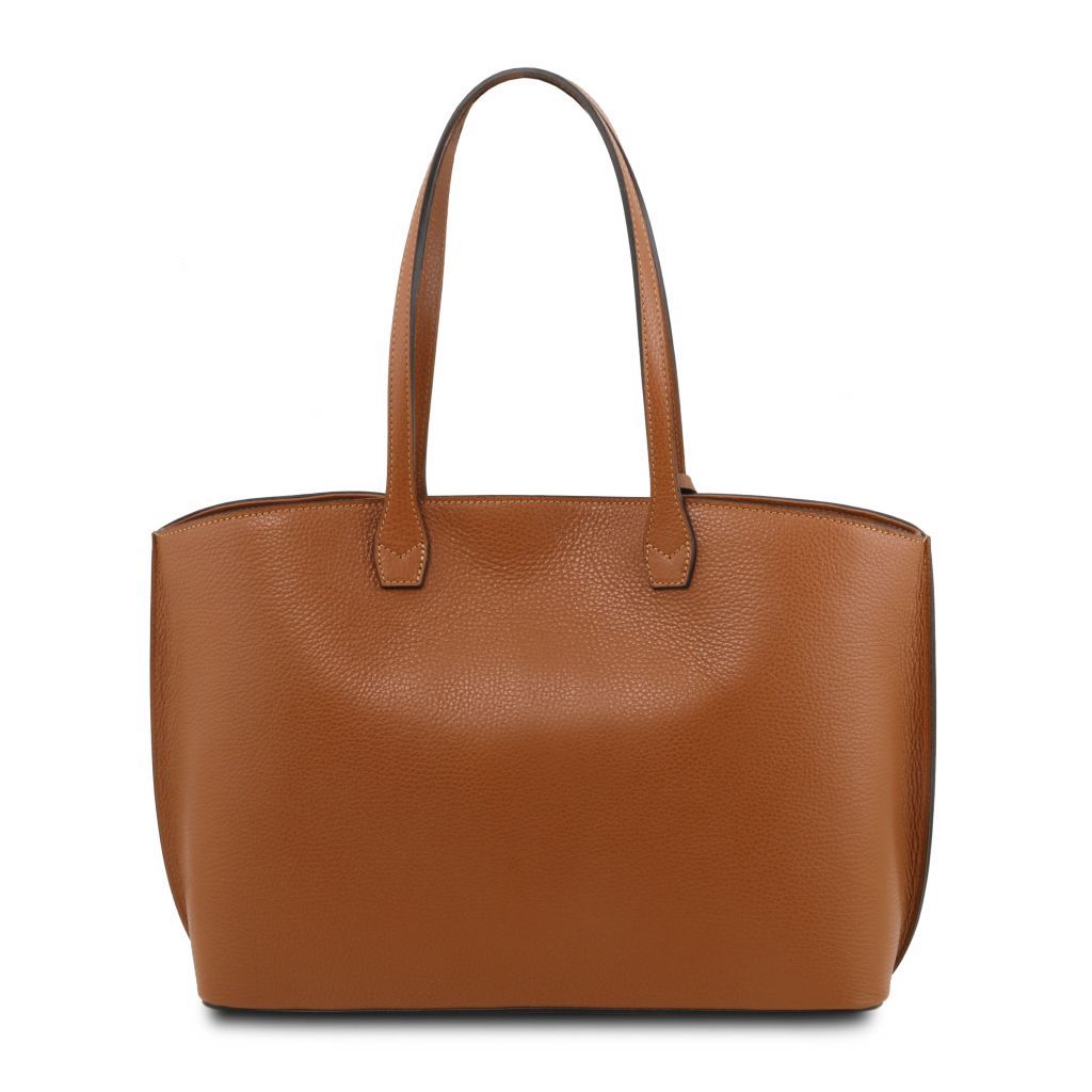 TL Bag - حقيبة تسوق جلدية