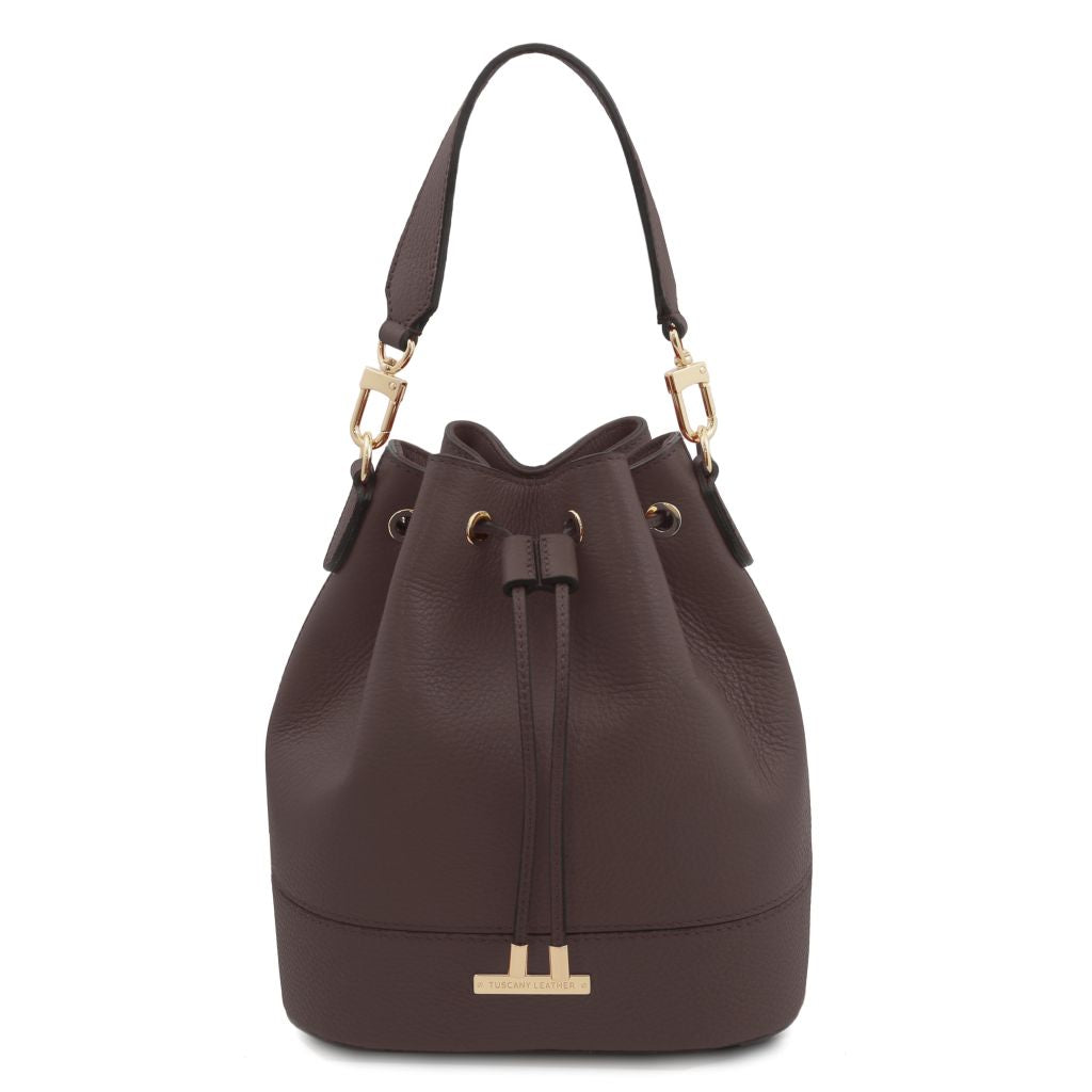 TL Bag - حقيبة دلو جلدية