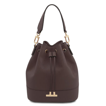 TL Bag - حقيبة دلو جلدية