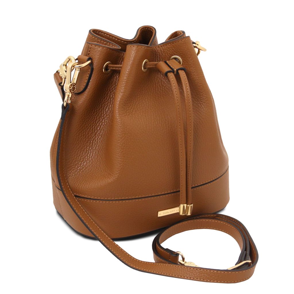 TL Bag - حقيبة دلو جلدية