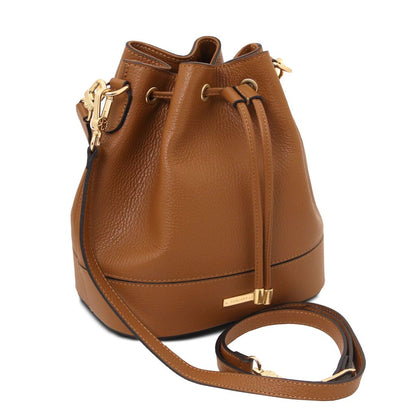 TL Bag - حقيبة دلو جلدية