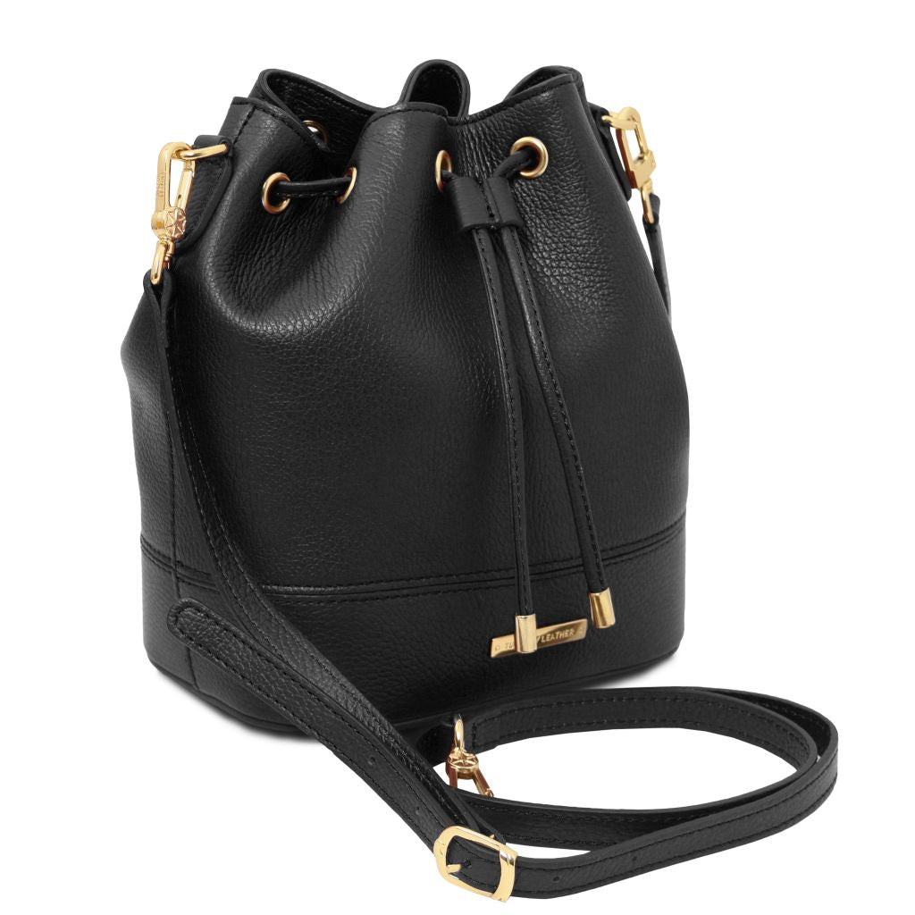 TL Bag - حقيبة دلو جلدية