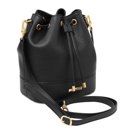 TL Bag - حقيبة دلو جلدية