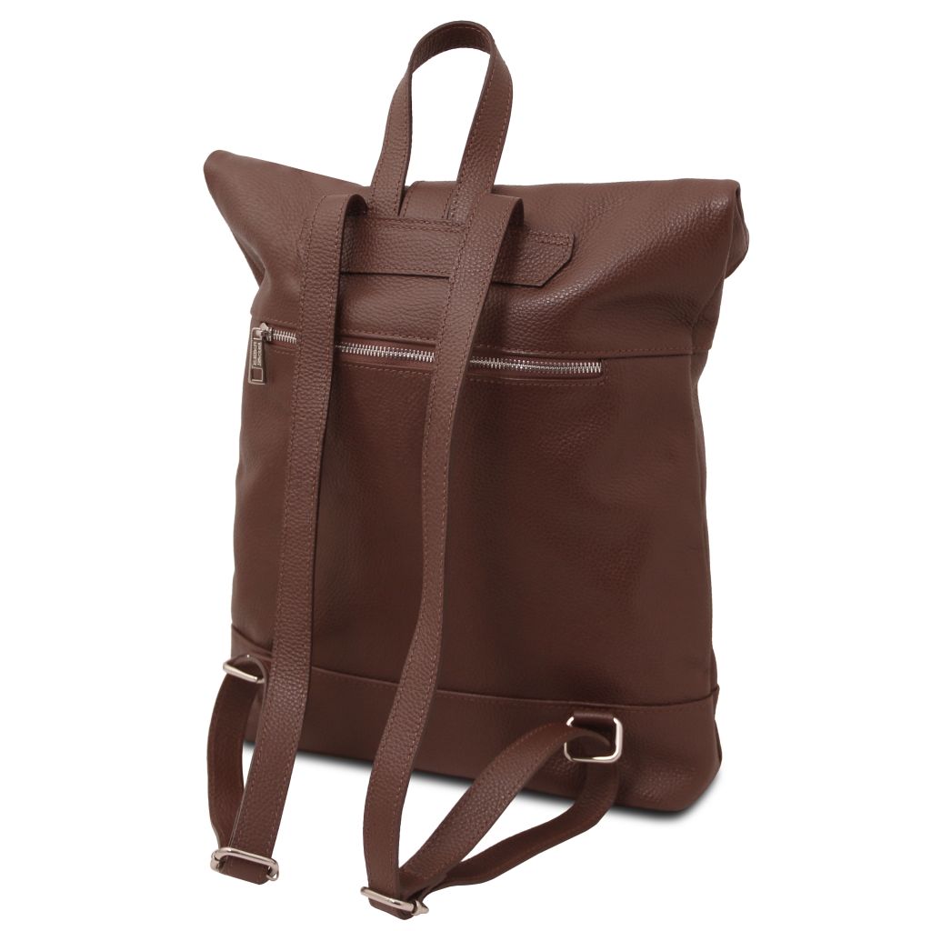 لندن - حقيبة ظهر جلدية ناعمة