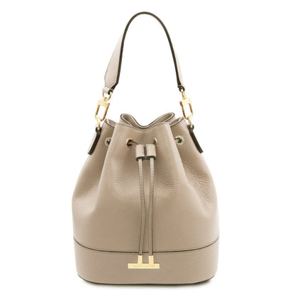 TL Bag - حقيبة دلو جلدية