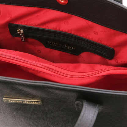 TL Bag - حقيبة تسوق جلدية